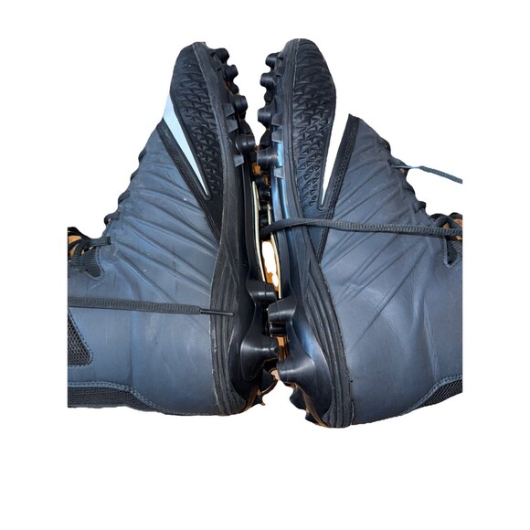 Nike Force Savage Varsity Black High Ankle Football Cleats Size 11.5 880140-010 - Picture 8 of 9